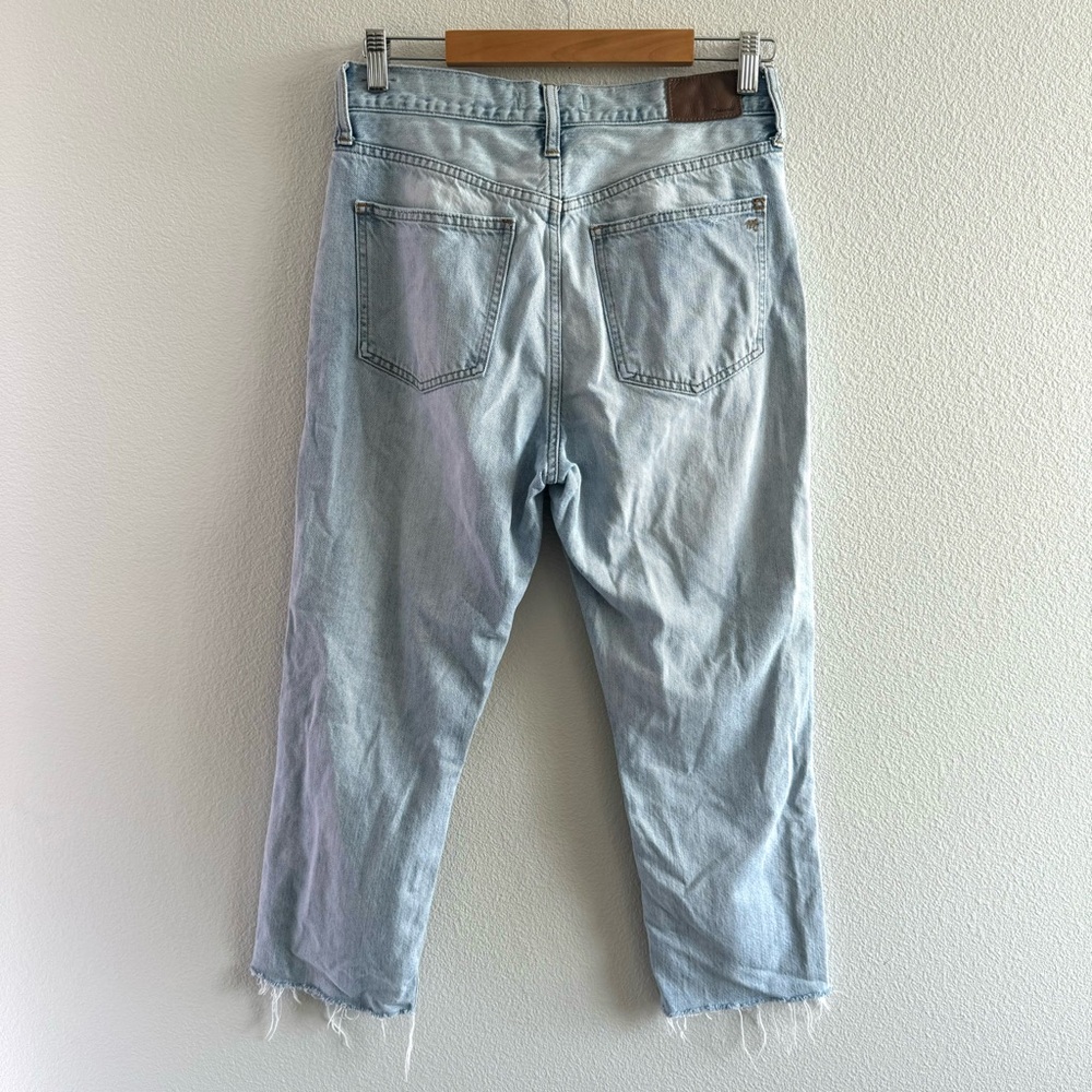 Madewell The Perfect Vintage Jean in Fitzgerald Wash *** CROPPED RAW HEM *** - Picture 6 of 11